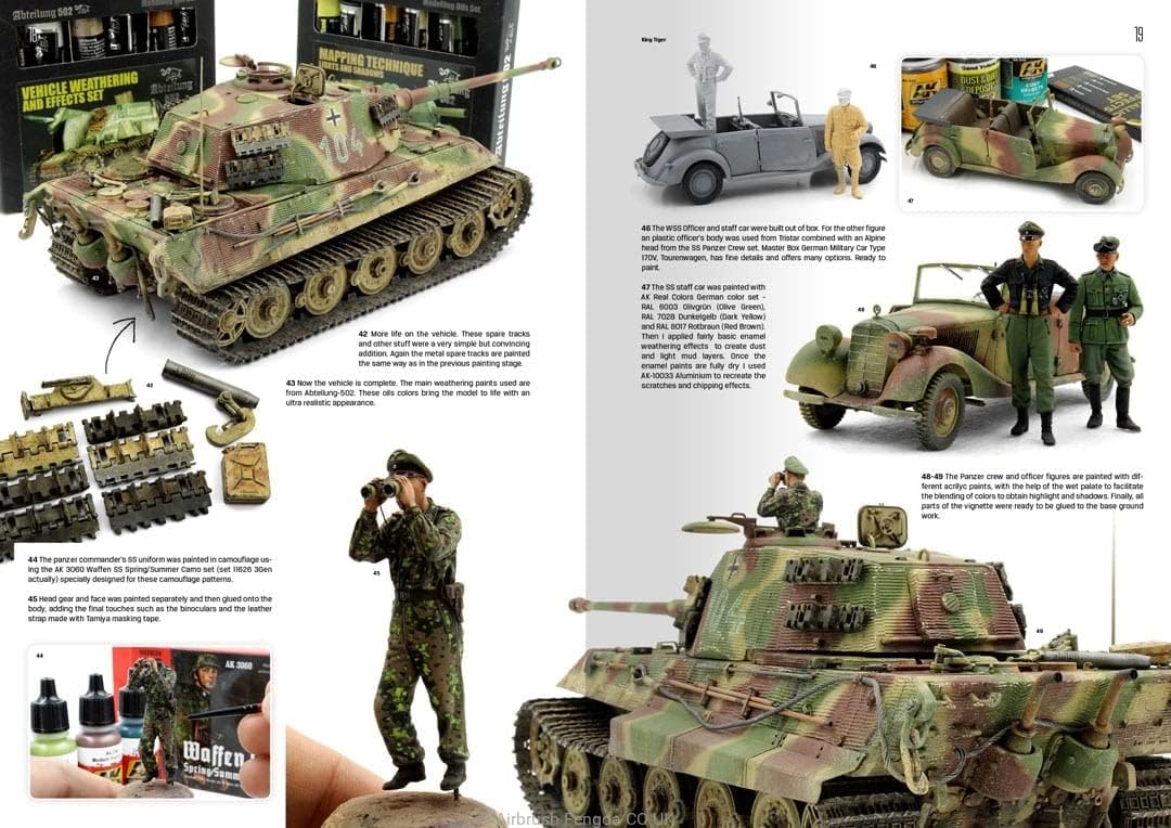 AK BOOK AK516 WWII GERMAN MOST ICONIC SS VEHICLES. VOL 2 (172 pages) (English)