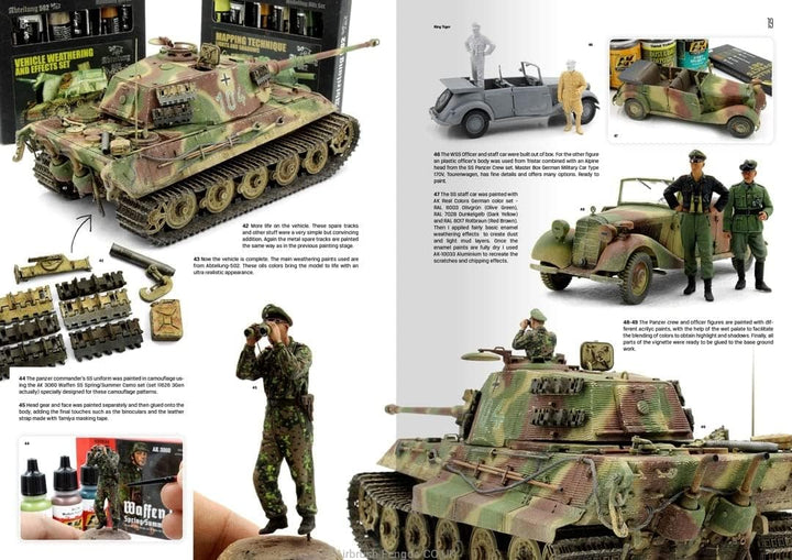 AK BOOK AK516 WWII GERMAN MOST ICONIC SS VEHICLES. VOL 2 (172 pages) (English)