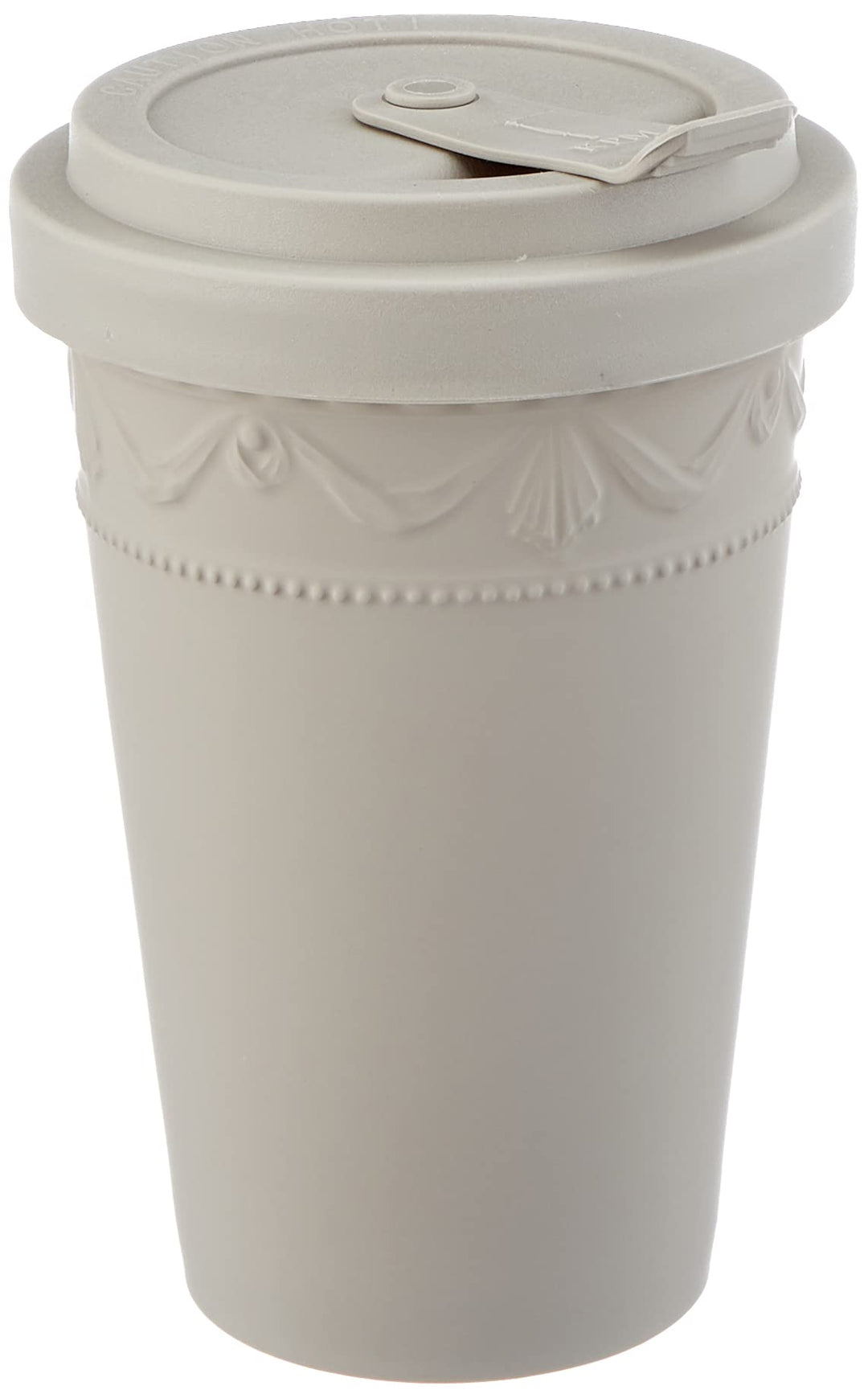 KPM Berlin KURLAND To-Go Becher - Porzellan-Becher, Kaffeebecher mit Deckel, Teebecher 0,35l, Handma