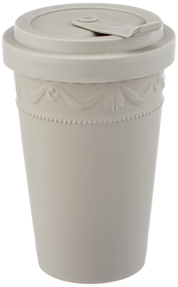 KPM Berlin KURLAND To-Go Becher - Porzellan-Becher, Kaffeebecher mit Deckel, Teebecher 0,35l, Handma