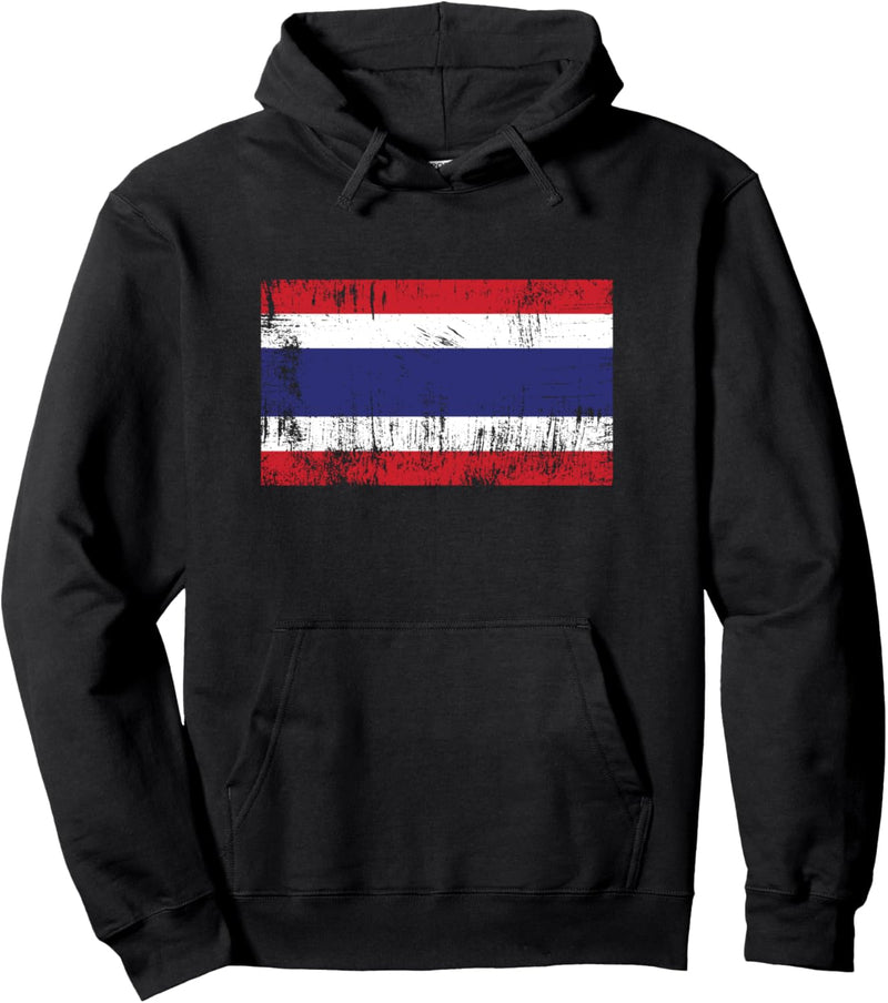 Thailand Fahne Thailändische Flagge Geschenk Fussball-Fan Pullover Hoodie