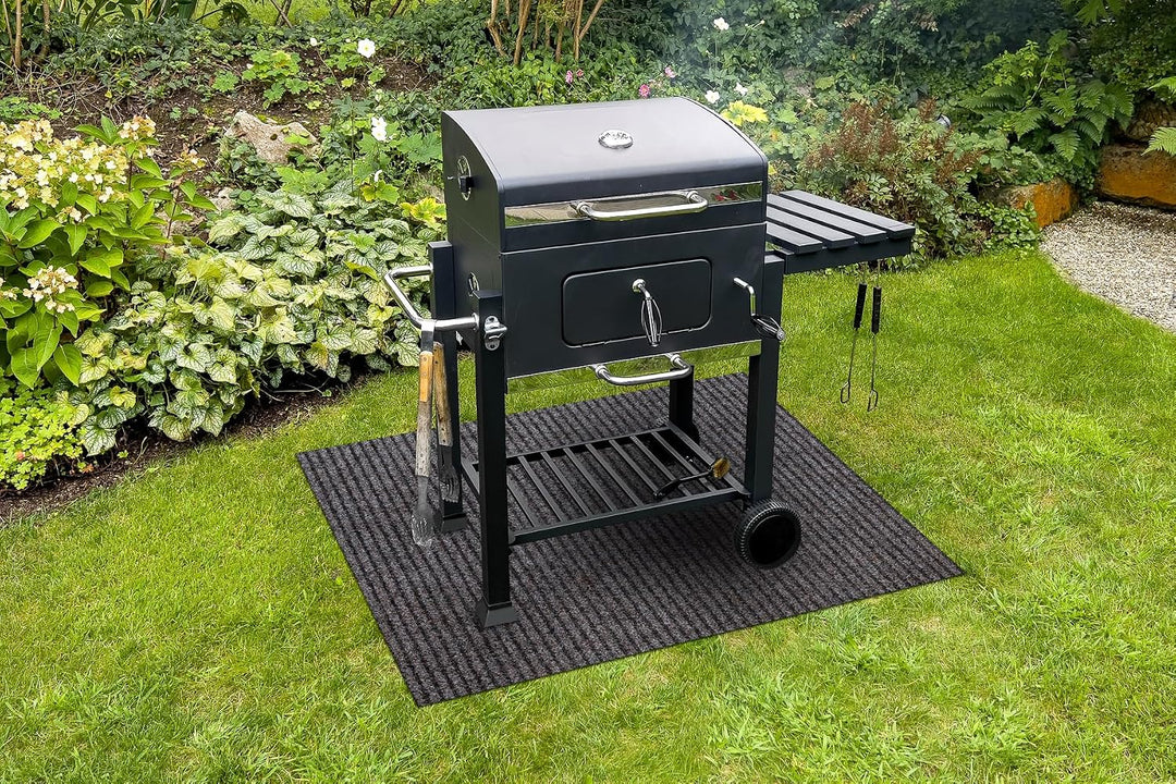 Grillschutzmatte GIN für die Terrasse draussen hellbraun 100x180 cm Gin Hellbraun 100x180 cm, Gin He
