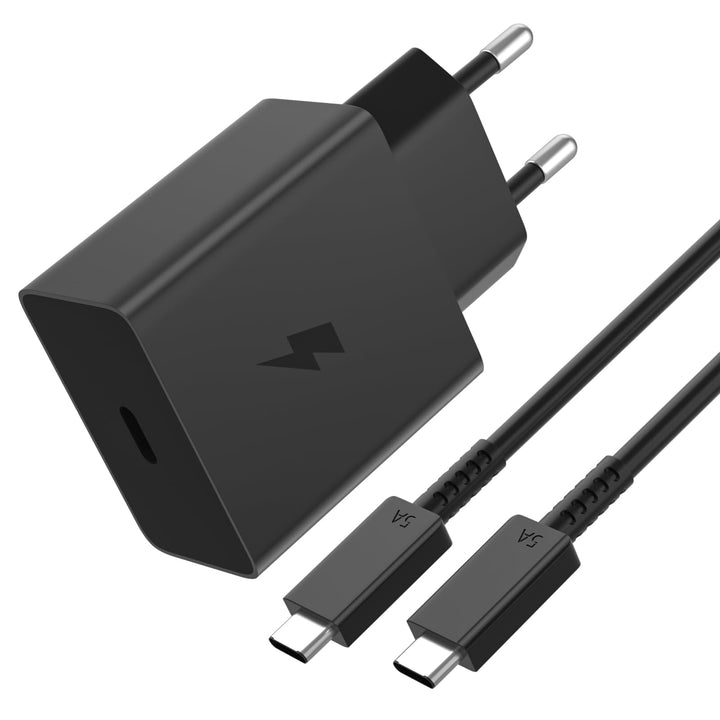 60W USB C Ladegerät Schnellladegerät für Samsung Galaxy S26 Ultra S25 S24 S23 Serie mit USB C Kabel