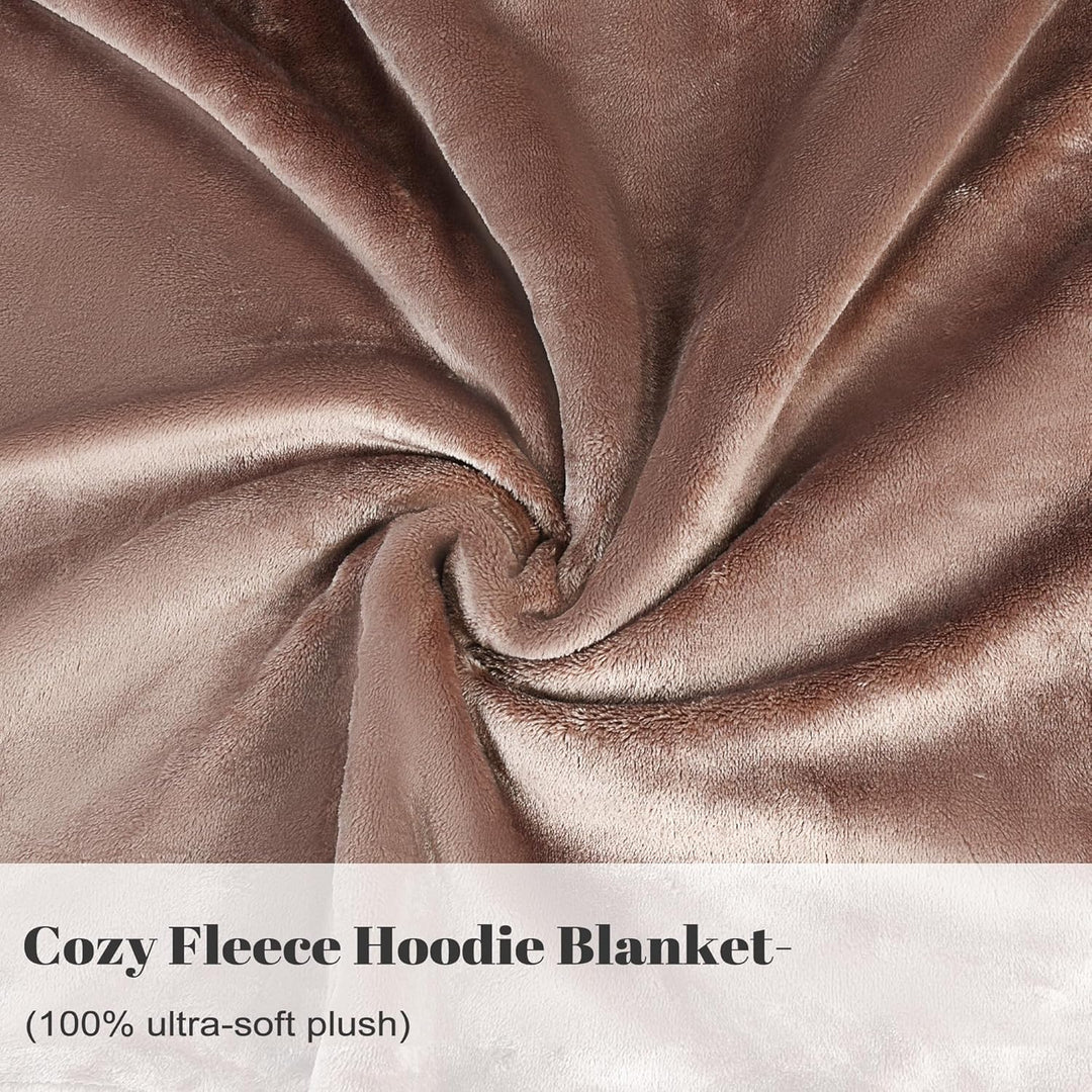 Catalonia Classy Oversized Sherpa Hoodie Decke, grosses Kapuzen-Sweatshirt für Frauen, weiche gemütl