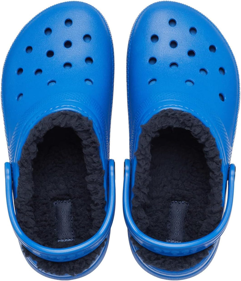 Crocs Unisex Kinder Baya Lined T Clogs 28/29 EU Blue Bolt, 28/29 EU Blue Bolt