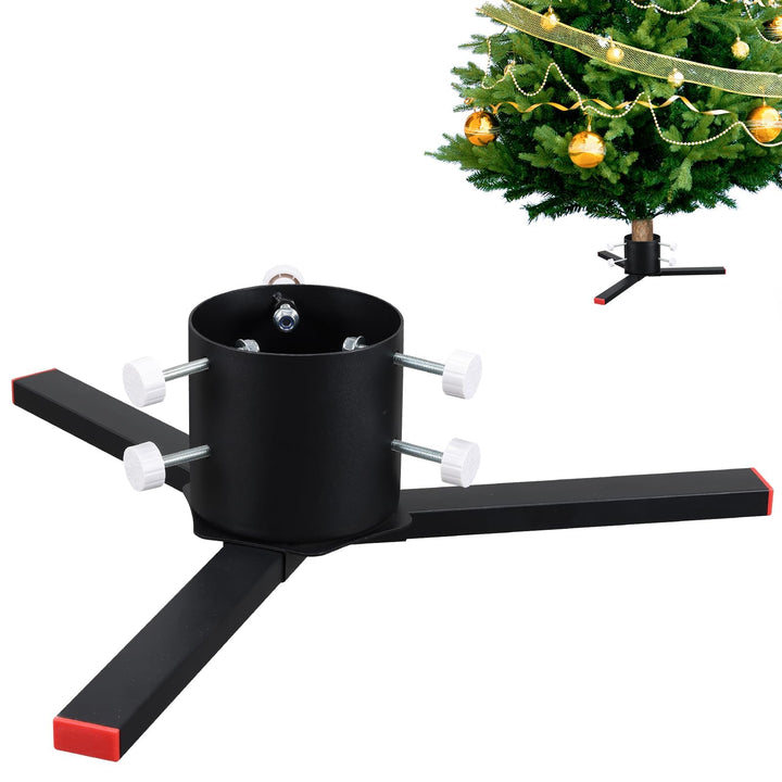 DAKEPOLE Weihnachtsbaumständer, Stabile Abnehmbare Weihnachtsbaumständer Baumhalter für Lebenige Wei