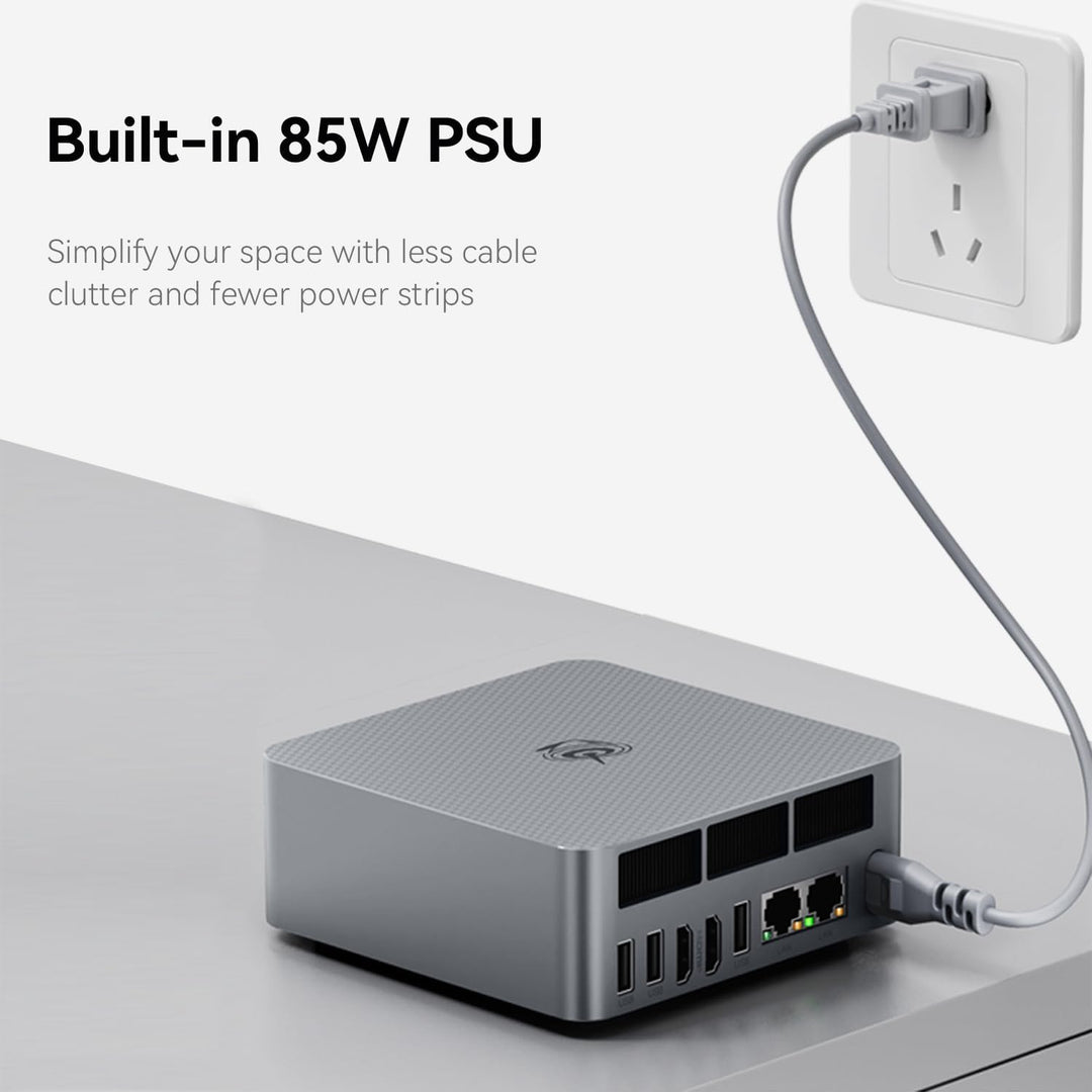 Beelink Mini PC AMD Ryzen 5 5560U(6C/12T,up to 4.0 GHz),Mini Computer 16GB DDR4 RAM/1TB M.2 2280 NVM