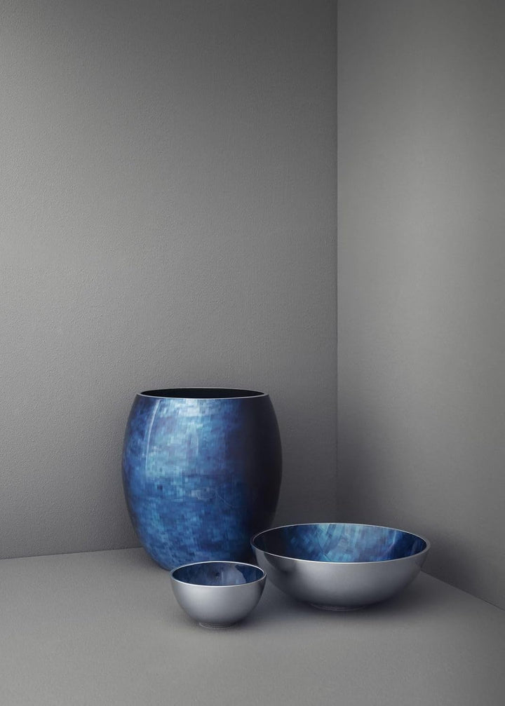 Stelton Stockholm Ø 400, Gross-Horizon Schale, Aluminium mit kalter Emaille, 40.5 x 14.5 x 41 cm, 40