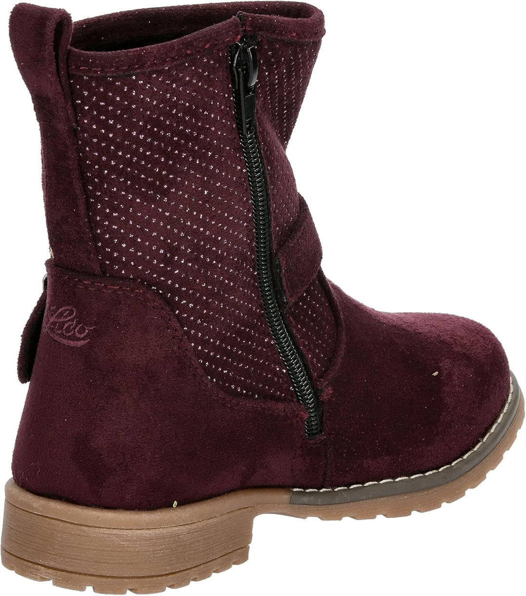 Lico Mädchen Laurie Mode-Stiefel 31 EU Bordeaux, 31 EU Bordeaux