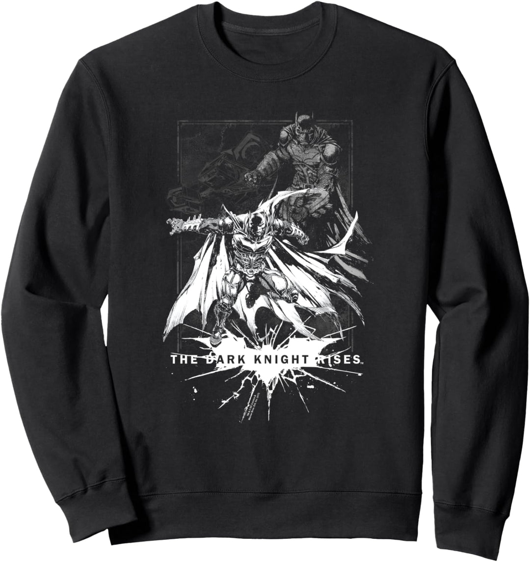 Batman Dark Knight Rises Rising Sketch Sweatshirt