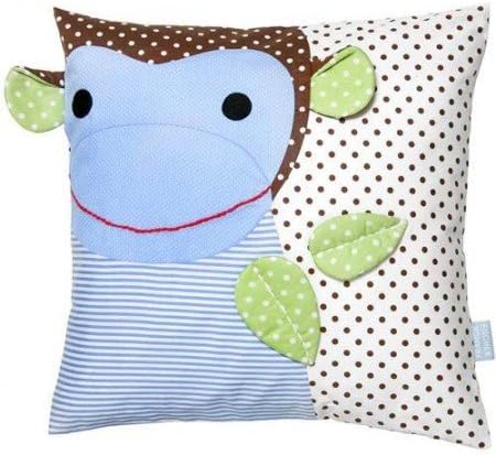 Franck & Fischer 0802-2031 Nilson A Stoffkissen Affe blau