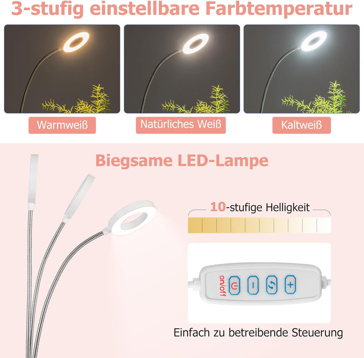 COSTWAY Maniküretisch klappbar, Nageltisch mit elektrischem Staubsammler, LED-Lampe, Handgelenkaufla