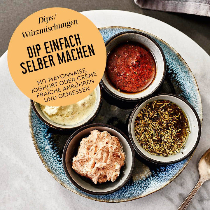 Wajos Patatas Bravas Dip vegan, Doppelpack 2x 90g: pikanter Dip &amp; leckere Alternative zum Pommes Gew