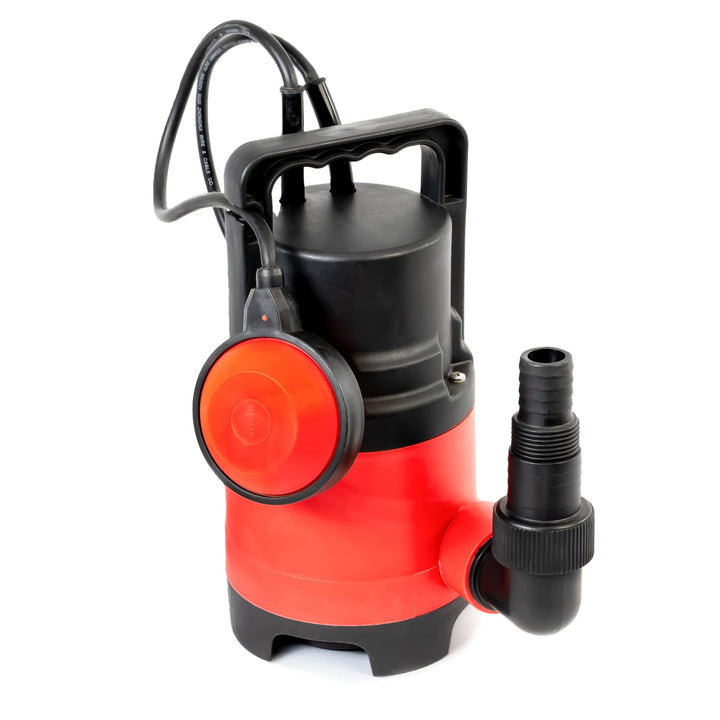 Grafner Schmutzwasserpumpe 400 Watt bis 8000 l/h Förderleistung, Ø25mm Fremdkörper, Schwimmschalter,