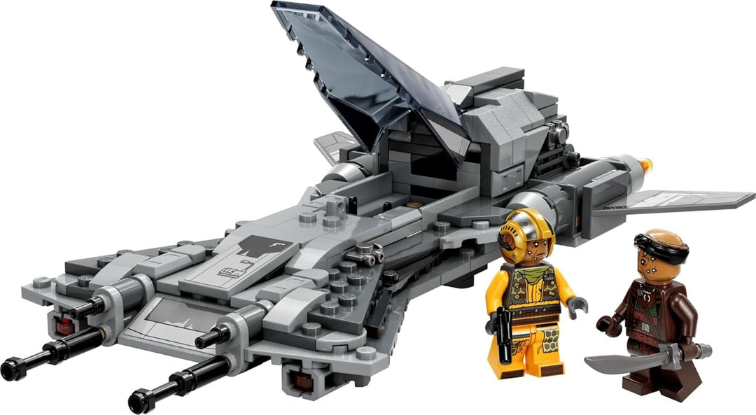 LEGO Star Wars Snubfighter der Piraten Set, The Mandalorian Staffel 3 Spielzeug zum Bauen mit Starfi