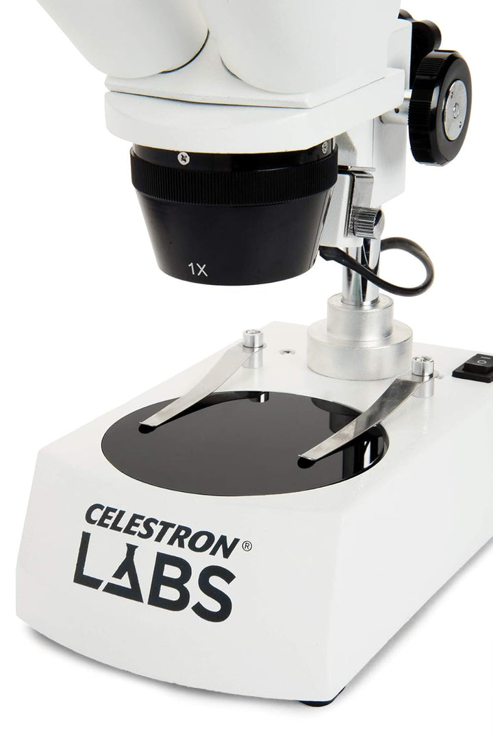 Celestron 44218 CL-S10-60 Stereo Microscope, 10x-60x Magnification, White