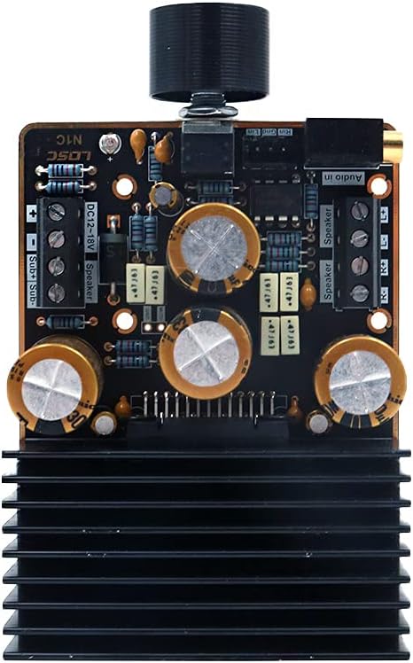 DollaTek TDA7850 Digitalverstärker Subwoofer Soundkarte 2 x 80 W + 120 W Stereo-Verstärker Klasse AB