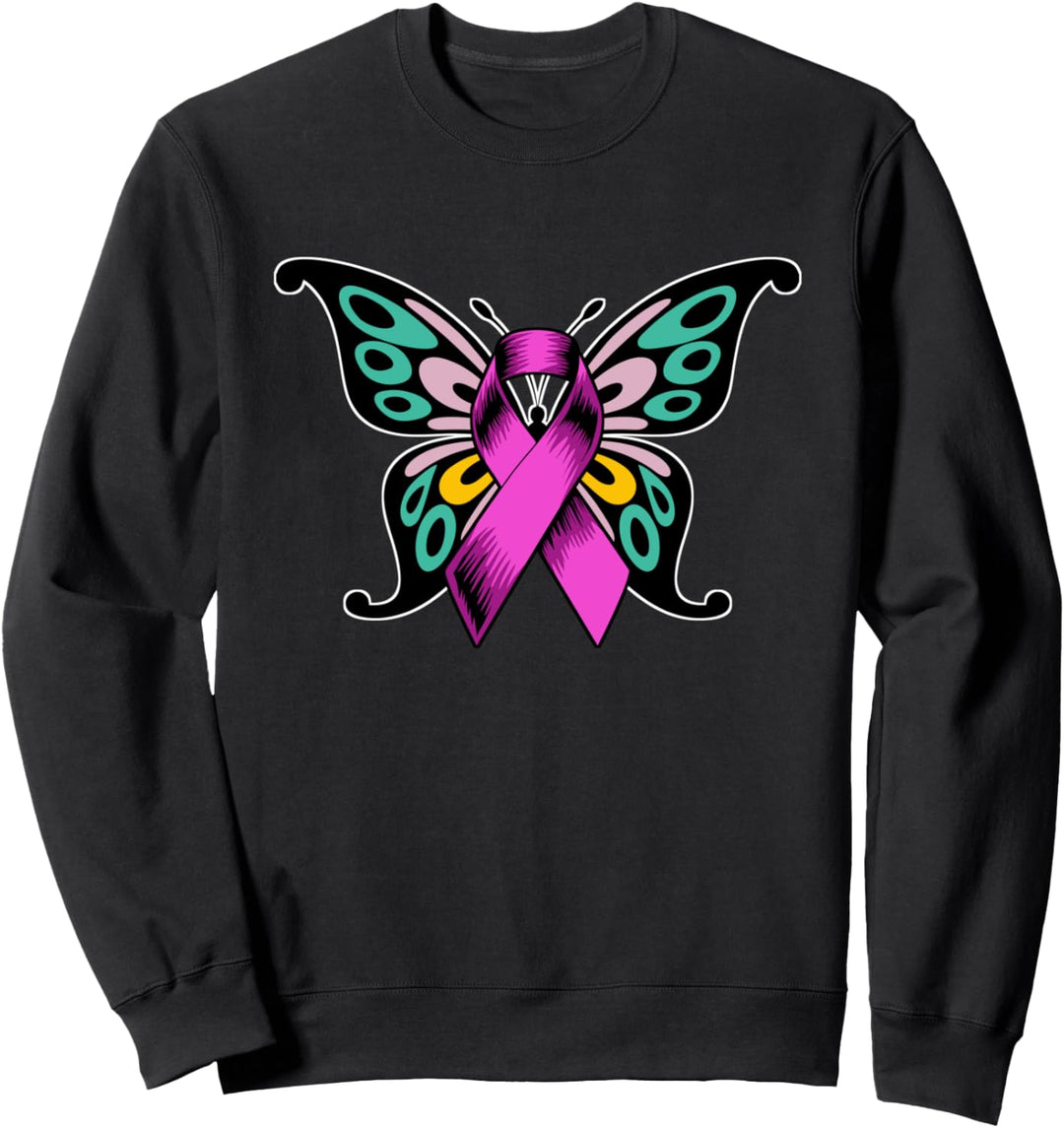 Krebs Brustkrebsmonat Rosa Schleife - Kampf Gegen Brustkrebs Sweatshirt