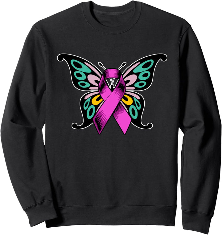 Krebs Brustkrebsmonat Rosa Schleife - Kampf Gegen Brustkrebs Sweatshirt