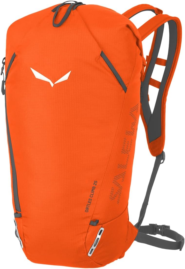 Salewa Ortles Climb 25 Orange - Leichter kompakter Kletterrucksack, 25l, Grösse 25l - Farbe Red Oran