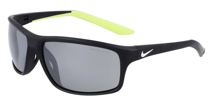 NIKE Unisex Adrenaline 22 Dv2372 Sonnenbrille, Schwarz/Silber Blitz, 64 cm