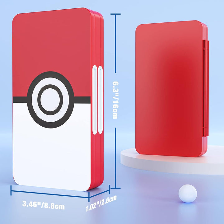 MoKo Spiel Aufbewahrungsbox Kompatibel mit Nintendo Switch 2/Switch OLED 2021/Lite, Game Case mit 48
