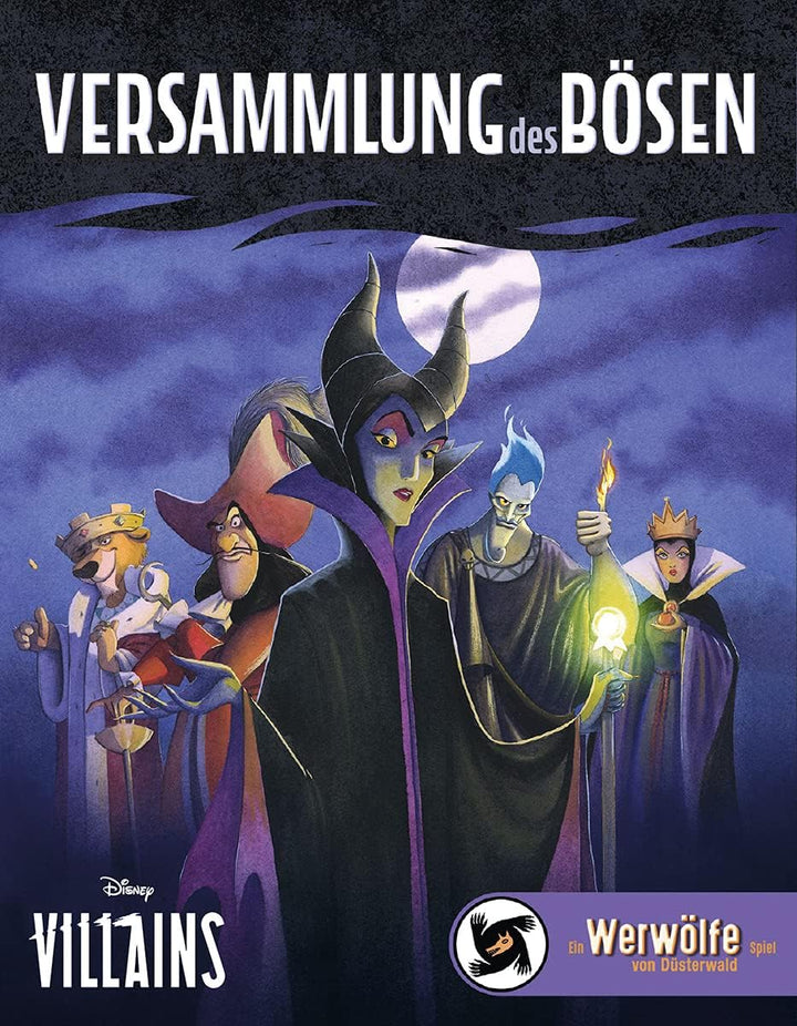 Asmodee | Zygomatic | Disney Villains – Versammlung des Bösen | Partyspiel | Kartenspiel | 6-12 Spie