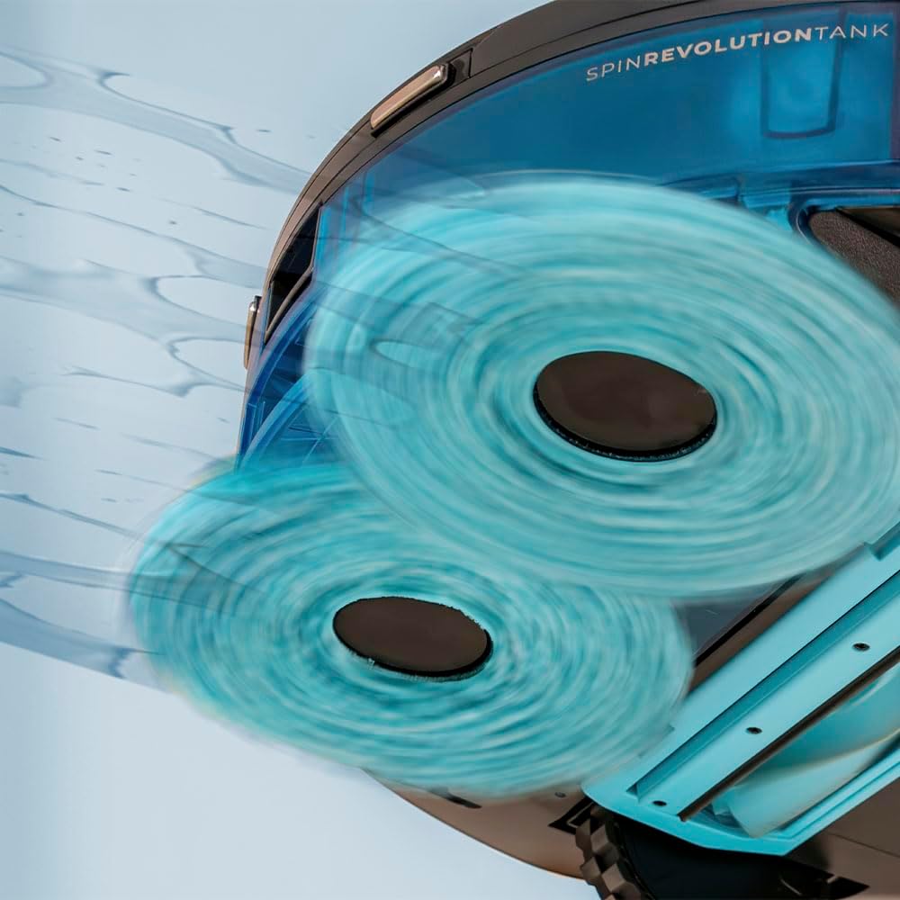 Cecotec Staubsaugerroboter mit Lasernavigation Conga Y100 X-Treme. Saugdruck von 20000kPa, Deckt bis