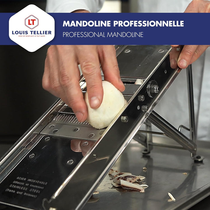 BRON COUCKE Bron D454 Mandoline, Without Guard Single, Single