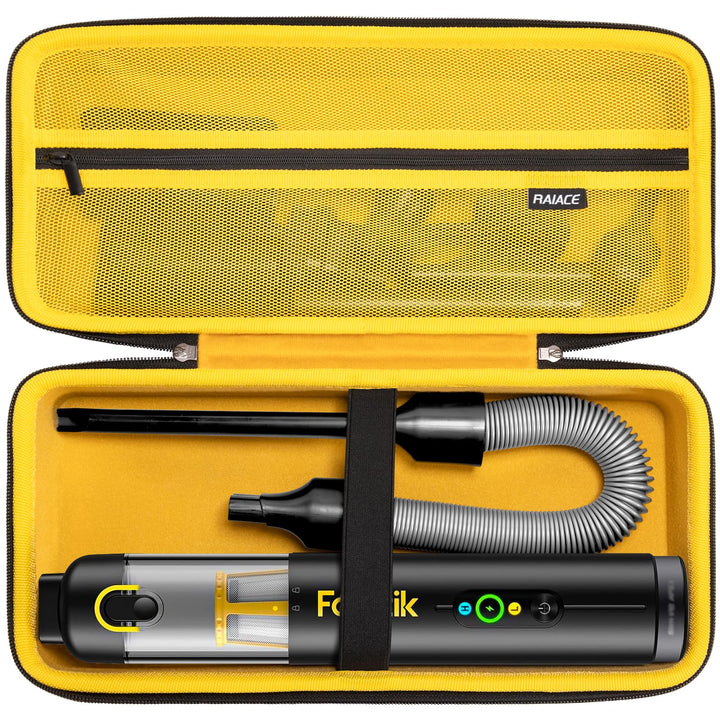 RAIACE Autostaubsauger-Etui, Hartschalen-Reiseetui, kompatibel mit Fanttik V8 Apex/Slim V8 Mate/ V10