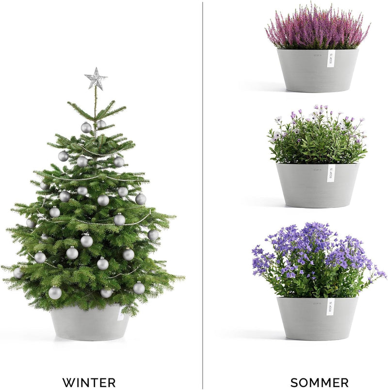 Ecopots Christbaumständer mit Wasserspeicher für Bäume bis 3,00 m Baumhöhe umkippsicher - Tannenbaum