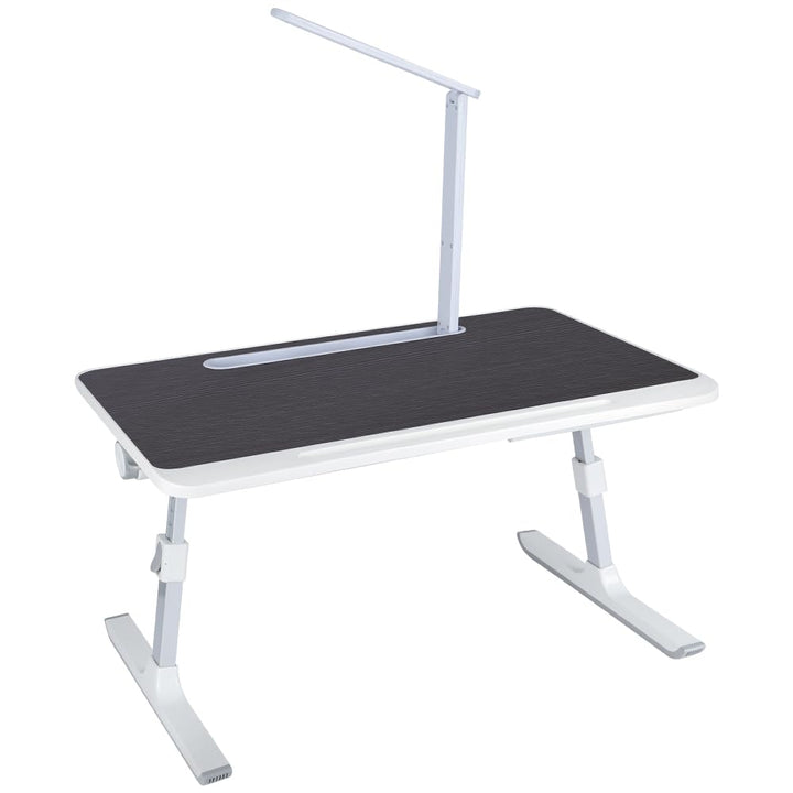 OHMG Betttisch, Laptop-Ständer, faltbar, höhenverstellbar, grosser Betttisch zum Arbeiten, Lesen und