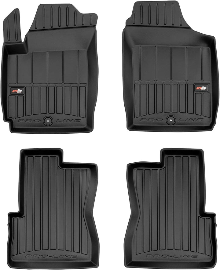 SMK Gummimatten Auto fussmatten Satz für Kia Picanto I 2003-2011 Erleben Sie einen neuen Standard de