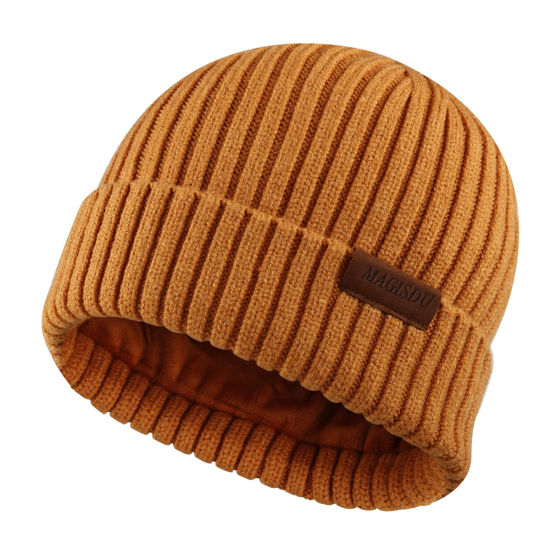 MAGISDU Baby Wintermütze Kinder Merino Mütze Jungen&Mädchen Wollmütze Strickmütze Winter Beanie Ther