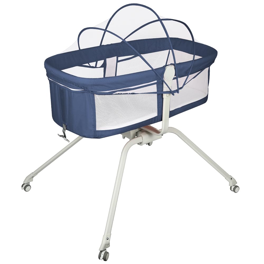LANTUS Baby Beistellbett,Kompatibel mit verschiedenen Betten, Einfach zu Montieren und Transportiere