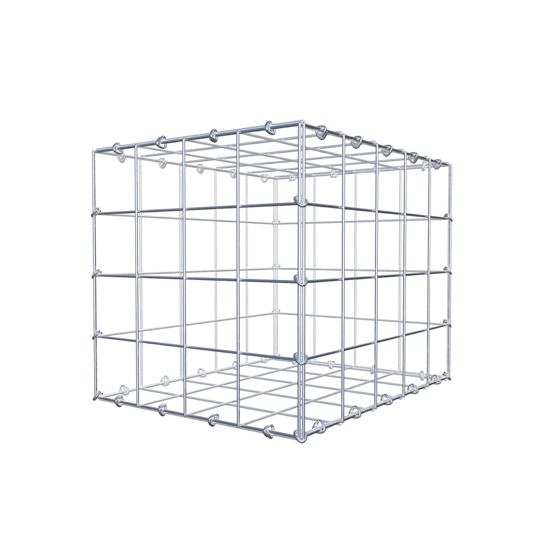 GABIONA Steinkorb-Gabione eckig, Maschenweite 10 x 10 cm, Tiefe 40 cm, Gabione 50 x 40 x 40 cm (L x