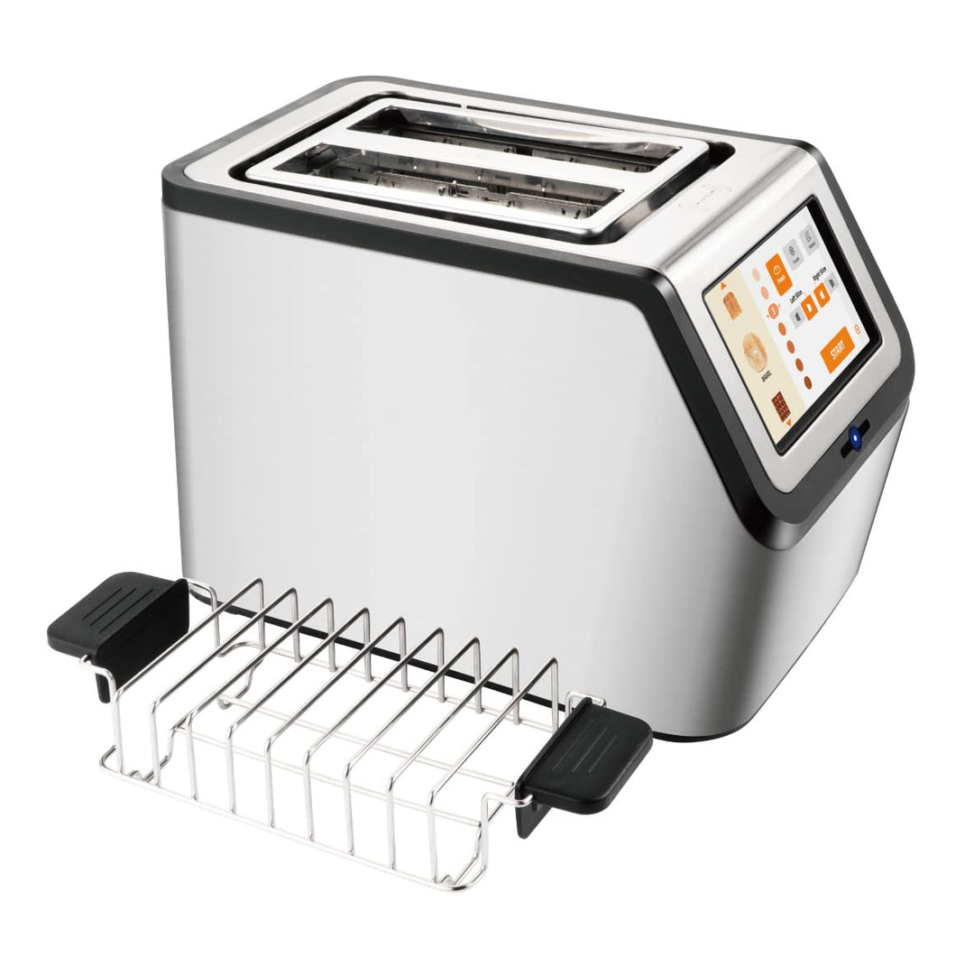 Smart Toaster mit Touchscreen, KETIAN 2-Scheiben Toaster,Abschaltautomatik, Auto Lift & Brotzentrier