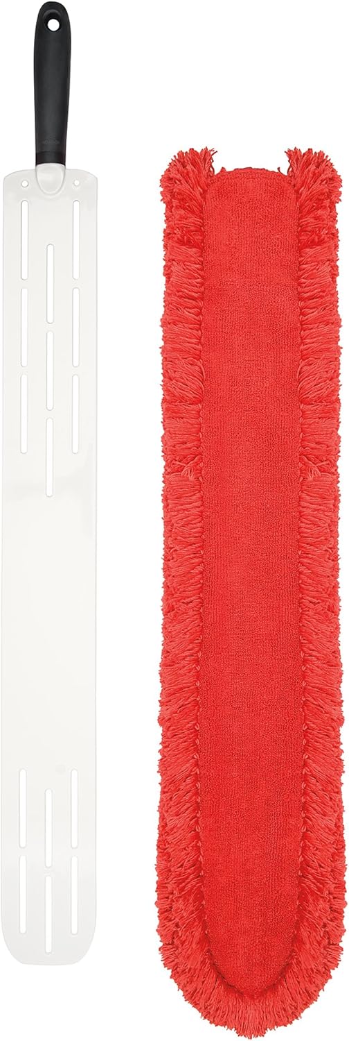 OXO INOXO.1245600ML, Inoxidable, Orange, 27 x 10.2 x 5.2 cm, 6 Under Appliance Duster Refill Single,