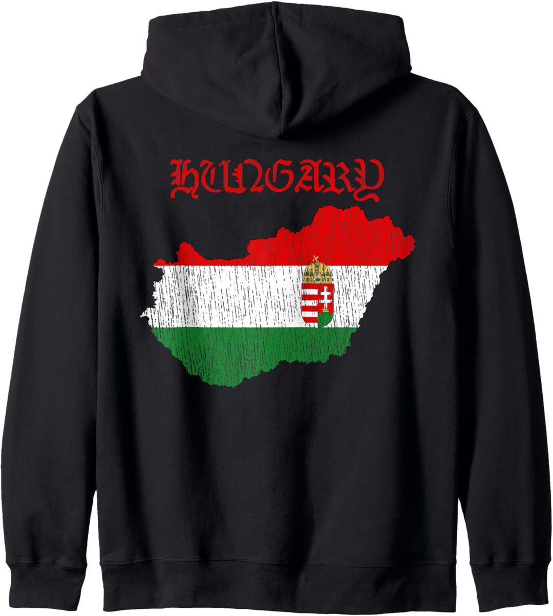 Ungarische Magyarorszag Ungarn Stolz Flagge Kapuzenjacke