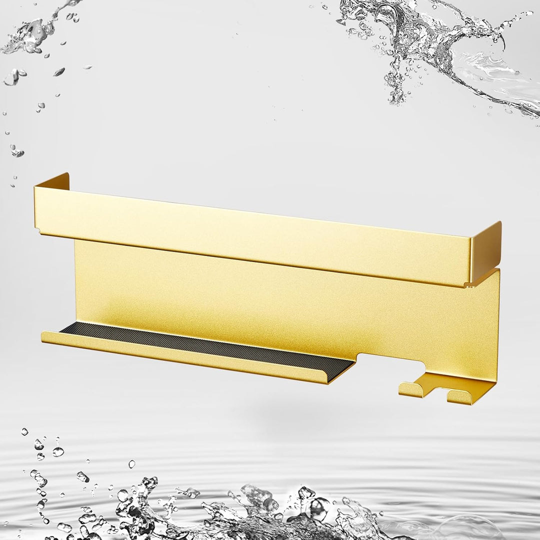 Föhnhalter Wand Ohne Bohren, Föhn und Glätteisen Halterung Für Styler Lockenstab Zubehör, Fönhalteru