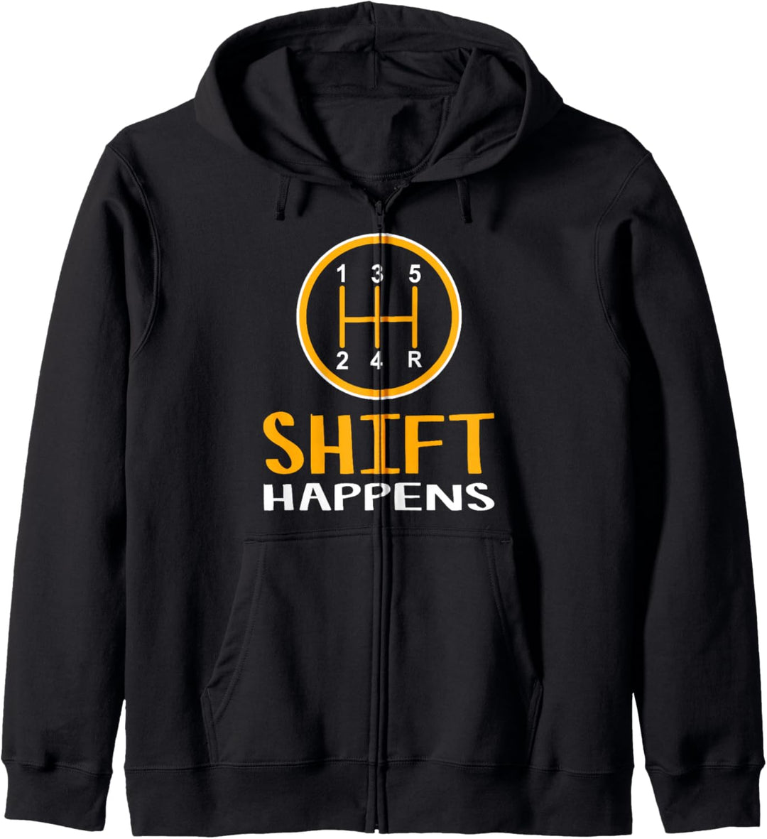 Shift Happens - Spruch für Mechatroniker - Auto Tuning Kfz Kapuzenjacke