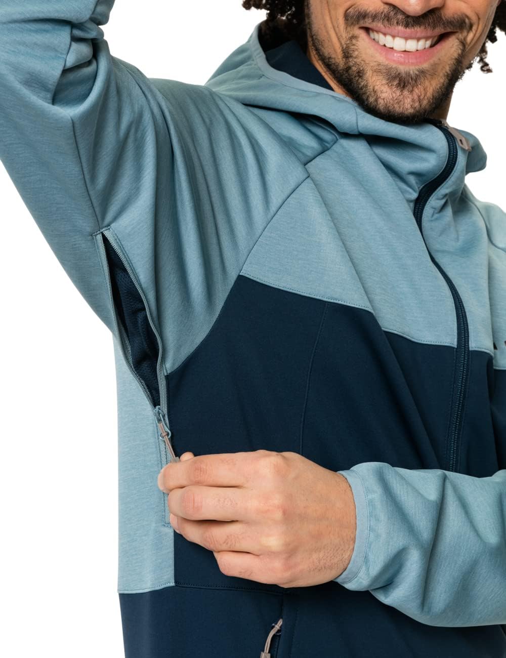 VAUDE Herren Men's Tremalzo Softshell Hz Jacket Jacke S cloudy blue, S cloudy blue