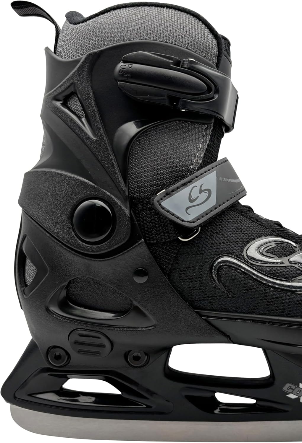 Cox Swain verstellbare Schlittschuhe Crystal, Eislaufschuhe für Kinder, Jugendliche und Erwachsene b