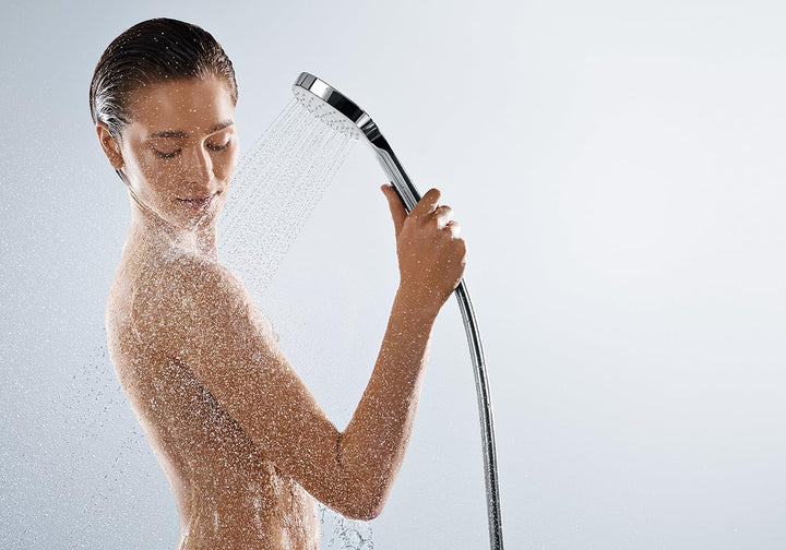 hansgrohe Croma Select E Duschkopf, Weiss/Chrom Weiss/Chrom 1 Strahlart, Weiss/Chrom 1 Strahlart