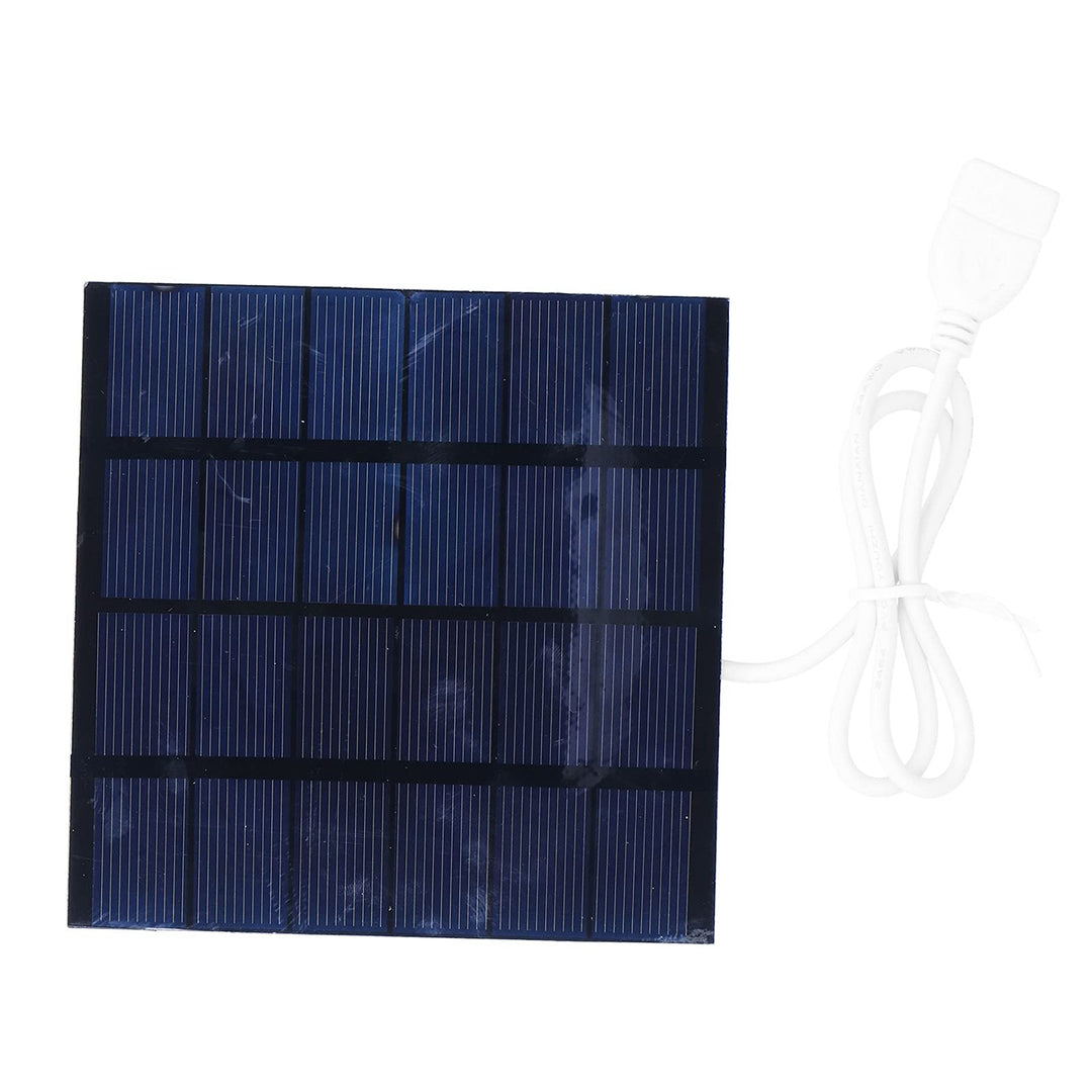 TOTITOM 1,5 W 6 V Solarpanel, tragbares DIY-Solarlademodul, DIY-Solar-Ladegerät für wissenschaftlich