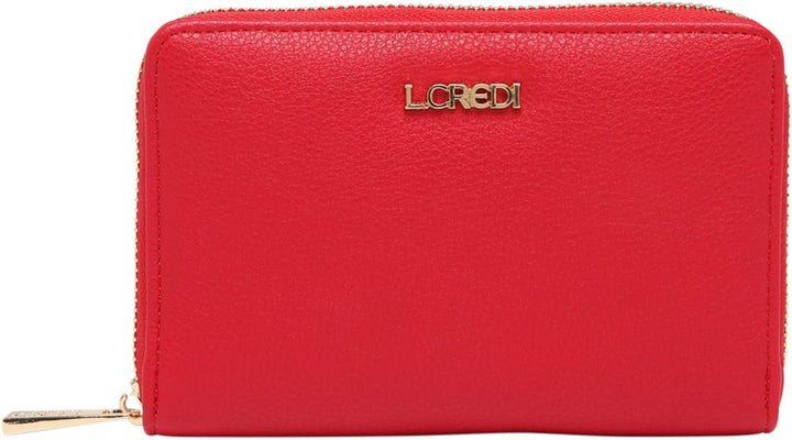 L.CREDI Geldbörse Filippa mit Label-Applikationen Damen