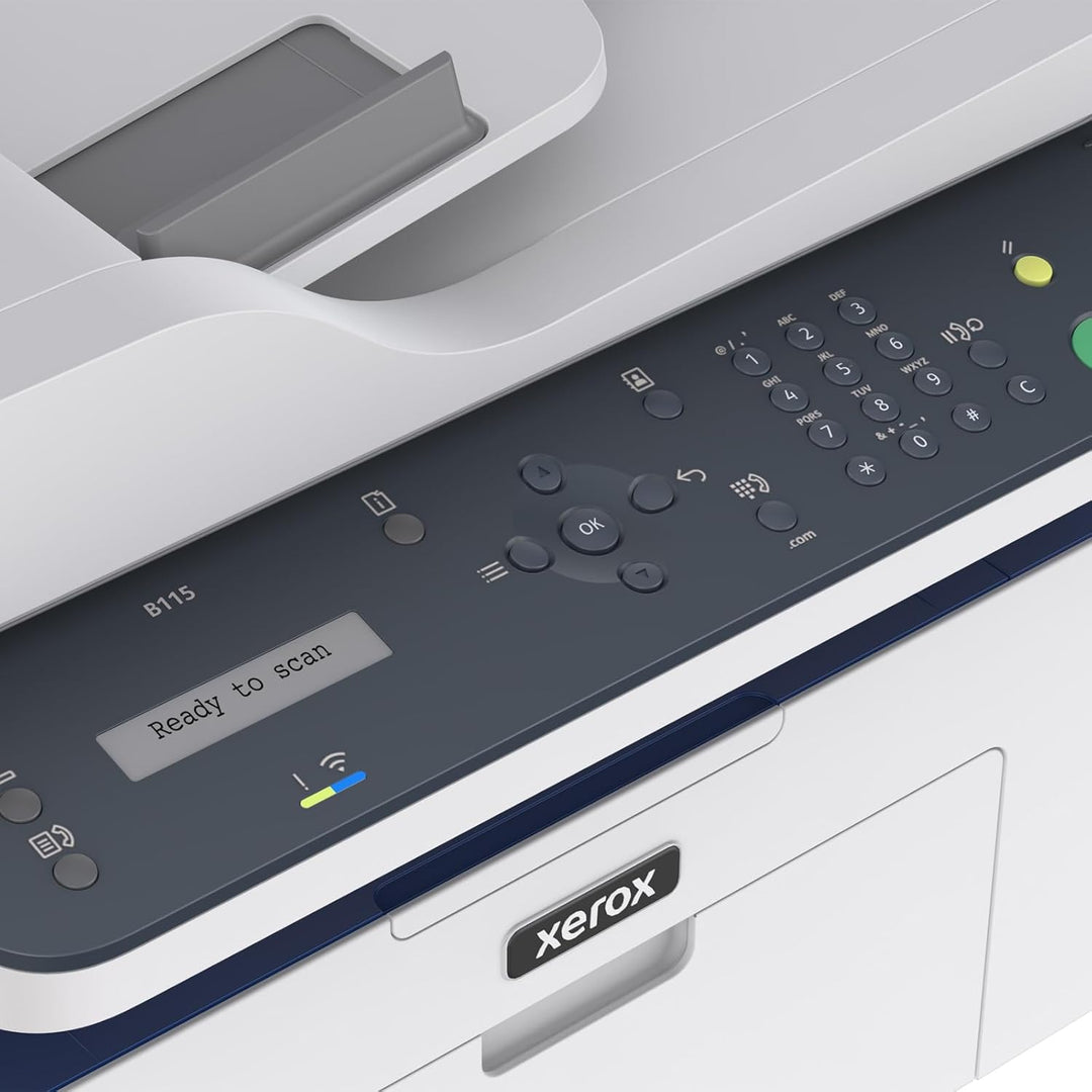 Xerox B115 Multifunktions-Wireless-Drucker – 4-in-1 Mono-Laser, schnelle 20ppm, Druck/Scannen/Kopier