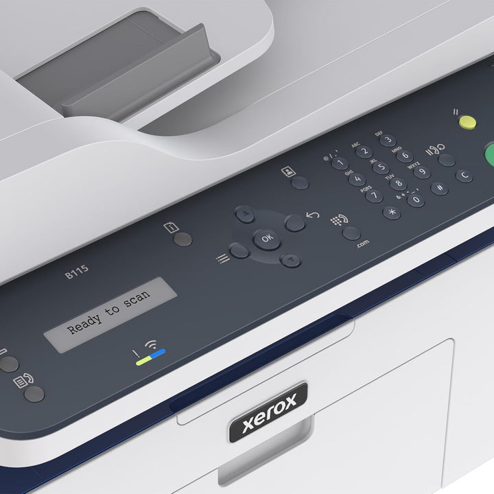 Xerox B115 Multifunktions-Wireless-Drucker – 4-in-1 Mono-Laser, schnelle 20ppm, Druck/Scannen/Kopier