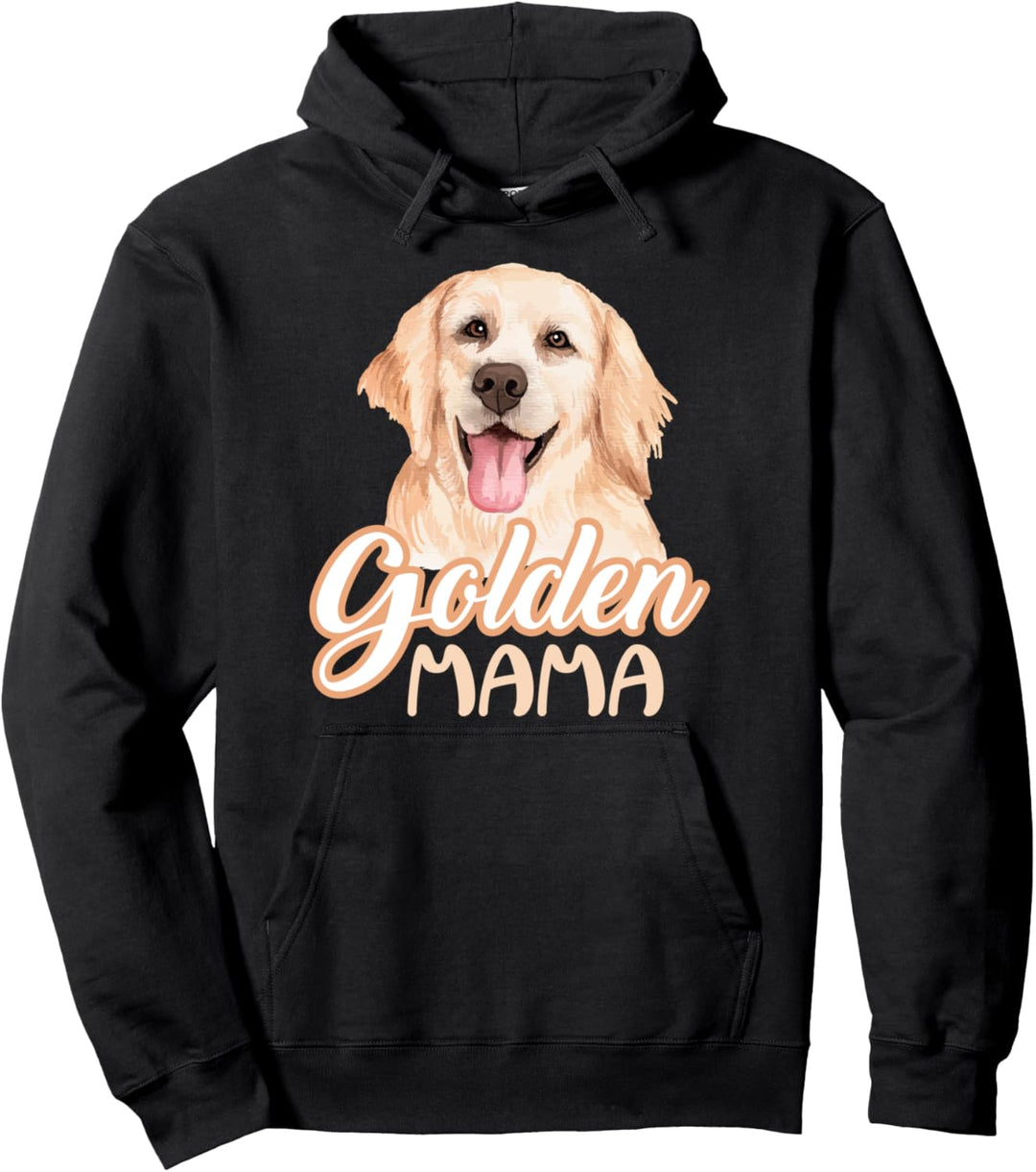 Golden Mum Tshirt Golden Retriever Pullover Hoodie
