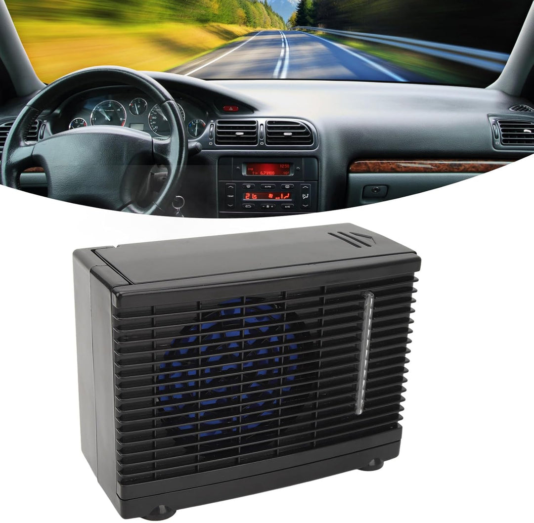 Auto-Luftkühler, tragbare Klimaanlage mit 2 Geschwindigkeiten, einstellbare tragbare DC12V-Mini-Klim